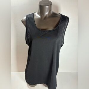 RBK Black Sleeveless Women's athletic Tank Top